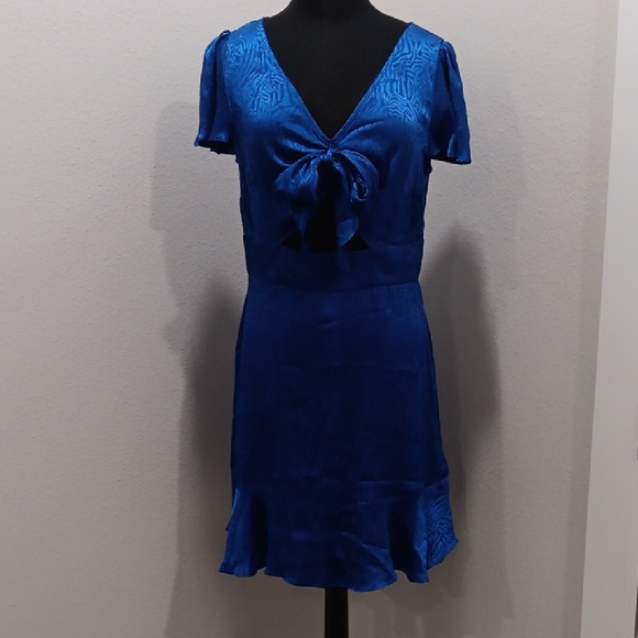 MICHAEL Michael Kors Dresses & Skirts - Michael Michael Kors Elegant Blue Dress size 8